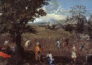Nicolas Poussin The Summer  Ruth and Boaz USA oil painting artist